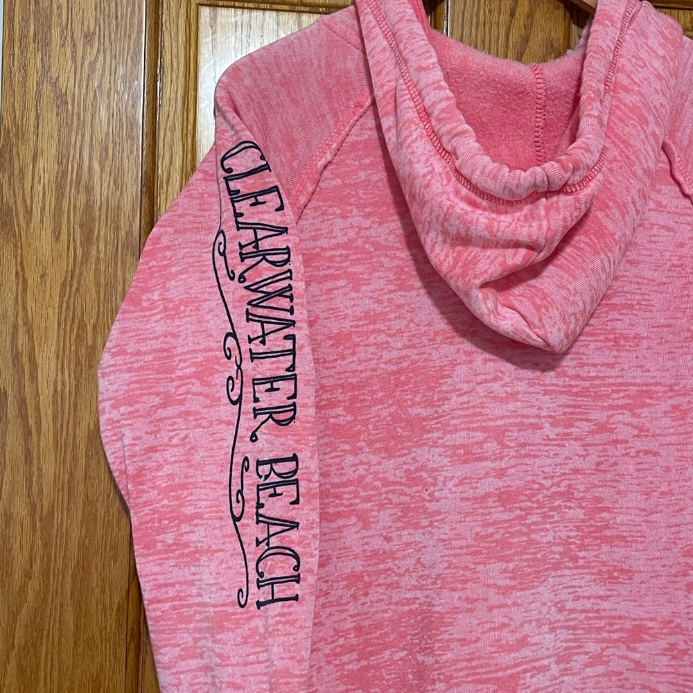 Ron Jon Coral Pink Surf Shop hooded lightweight sweatshirt. New without tags - Picture 4 of 4